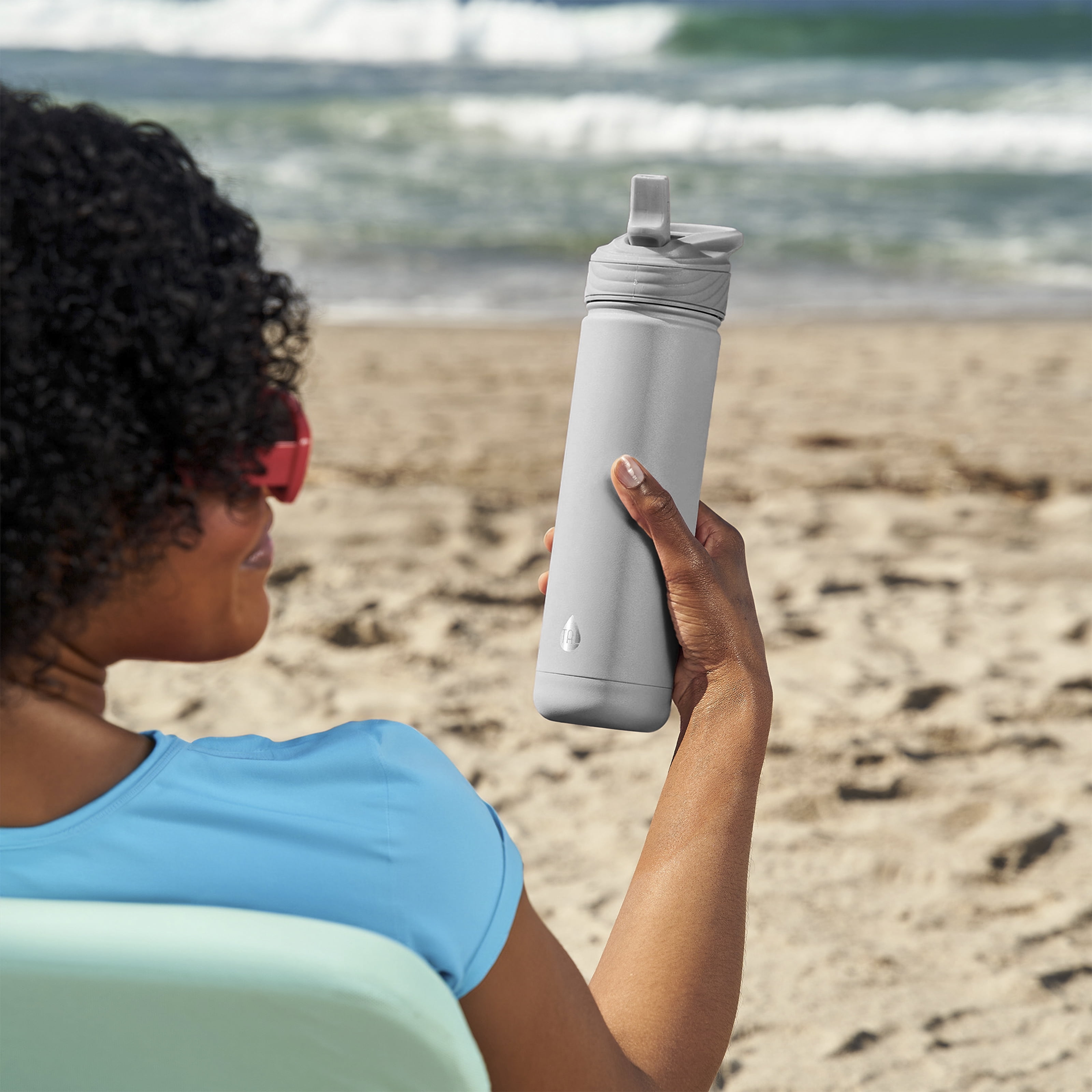 TAL Stainless Steel Ranger Water Bottle 26oz, Silver
