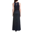 thumbnail image 2 of Adrianna Papell womens  Sleeveless Solid Maxi Dress, 18, Navy, 2 of 4