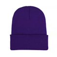 thumbnail image 4 of Hat Knitted Hat Men's and Women's Pullover Hat Candy Color Wool Hat Ear Warm Bright Color Hat Solid Color Spring Autumn Winter Hat, 4 of 5
