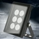 thumbnail image 4 of DC12V 6 LED Luz de relleno IP66 Luz impermeable Instalación ajustable para cámara de vigilancia de seguridad Carcasa negra, 4 of 5