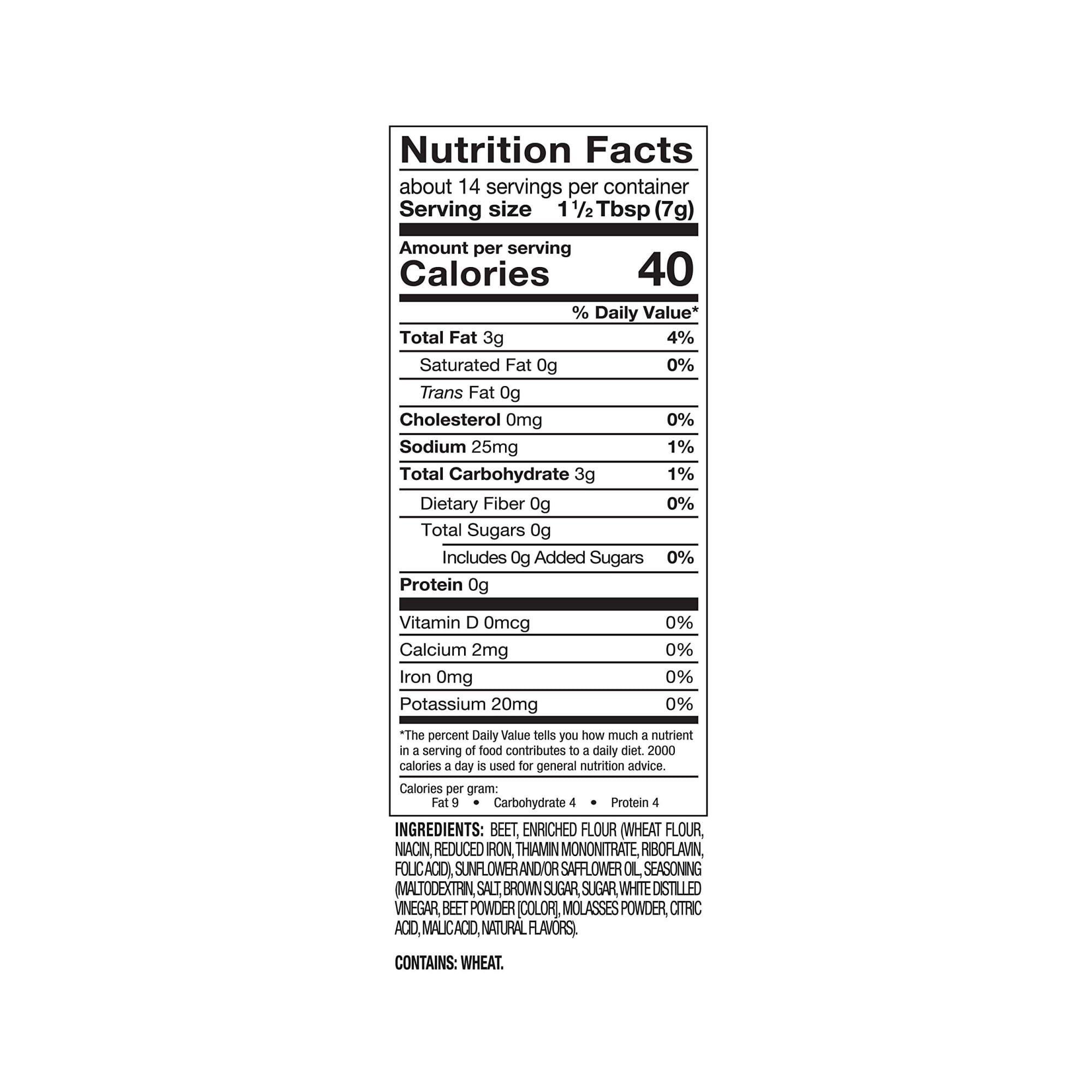 Fresh Gourmet Crispy Balsamic Beets | 3.5 Ounce (Pack of 20)