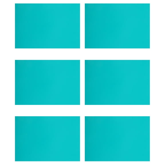 GAXIRE 6Pcs Linoleum Blocks Engraving Supply Green PVC Material for Indoor Outdoor Craft Art Projects