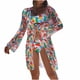 thumbnail image 2 of Trajes de baño para mujer, Trajes de baño para mujer, Traje de baño de tres piezas con tirantes de bikini estampados para mujer, Traje de baño de nailon para mujer, 2 of 9