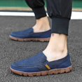 thumbnail image 2 of Men's Casual Shoes Casual Canvas Shoes Breathable Comfortable Flat Loafers Stylish Lightweight Fashionable Footwear For Everyday Wear, 2 of 9