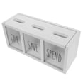 thumbnail image 3 of Miangastore 7Pcs Save Spend Share Bank for Kids with Modern Design Money Management Tool, 3 of 8