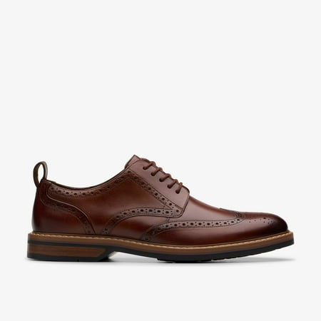 

Clarks Men Shoes Aldwin Limit Mid Tan Leather