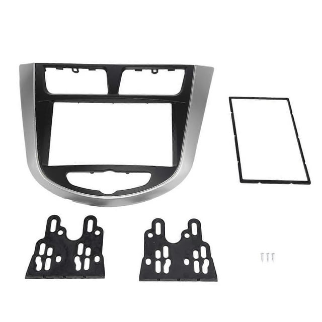 Car Refitting Radio Fascia Frame Panel DVD Trim Kit for HYUNDAI I-25 I25 Accent Solaris Verna 2DIN D
