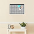 thumbnail image 3 of PinPix 24x16 Custom Cork Bulletin Board Floral design Perfect Blooms Poster Board Has a Fabric Style Canvas Finish, Framed in Floral design Perfect Blooms, by ArtToFrames (PinPix-205), 3 of 5