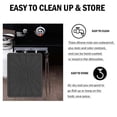 thumbnail image 4 of Grill Mat, Side Shelf Mat, Silicone Grill Pad for Outdoor Grill Kitchen Counter, BBQ Grill Mats, (2Pack, Black), 4 of 5