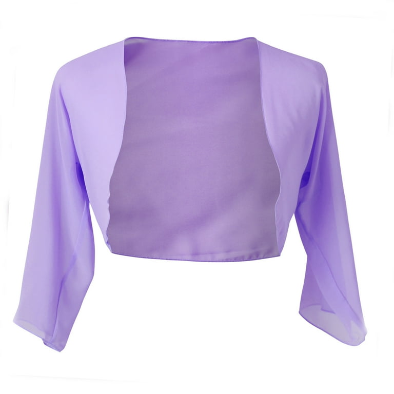 Lavender bolero hotsell shrug