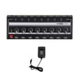 thumbnail image 4 of 8-Channel Headphone Amplifier, Portable Metal Stereo Audio Amplifier with Power Adapter, Home Audio Amplifier System, 4 of 8