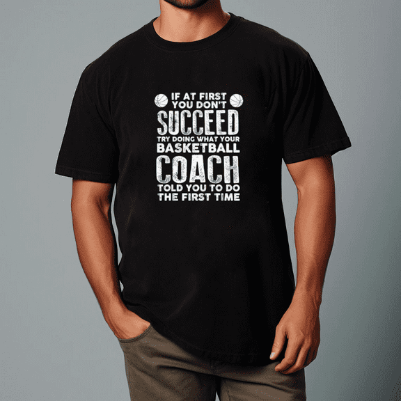 Funny Basketball Coaching Art For Men Women Coach Game Day Unisex T-Shirt, up to size 5XL