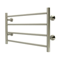 Kingston Brass DTM241648 Palatine 24" x 16" Stainless Steel Wall Mount 4-Tier Towel Rack, Brushed Nickel