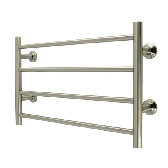 Kingston Brass DTM241648 Palatine 24" x 16" Stainless Steel Wall Mount 4-Tier Towel Rack, Brushed Nickel