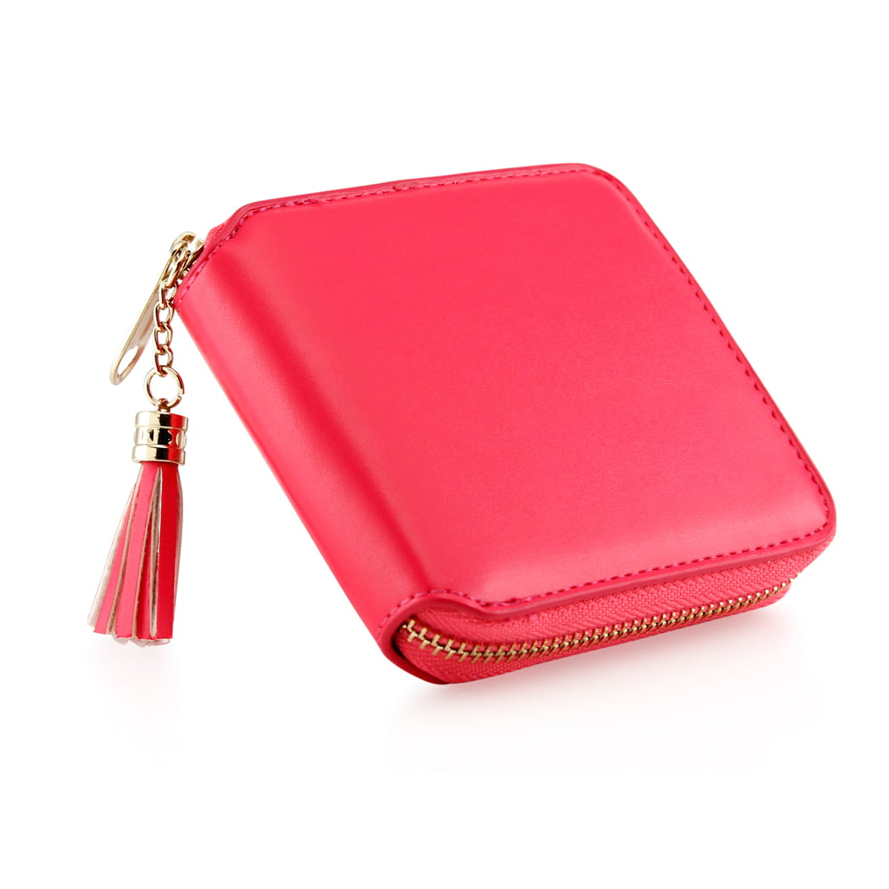 Fashion Womens Leather Coin Mini Wallet Case Card Holder Zip Purse Clutch Handbag - www.lvbagssale.com