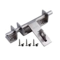 thumbnail image 1 of Youkk Silver Property Durable Stainless Steel Bolts Lock Gate For Garden Doors Suitable For Any 1Set, 1 of 6