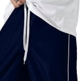 thumbnail image 6 of Uwinwear Men's Parachute Sweatpants,Y2k Baggy Track Pants with Pockets,Outdoor Drawstring Wide Leg Casual Trousers Streetwear,Navy,S, 6 of 7