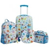 Travelers Club 5-Pc 18" Kids Luggage Set With 360° 4-Wheel Spinner System, Ice Cream