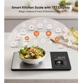 thumbnail image 4 of Báscula de alimentos inteligente KUAIVO con pantalla TFT y app de nutrición, 4 of 8