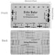 thumbnail image 3 of Calibre De Cuerda Chord Gauge Herramientas de medición de guitarra de doble cara para entusiastas de la guitarra para músicos, 3 of 8