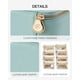 thumbnail image 4 of Estuche para Joyas Vlando Travel con 8 Bolsas de Terciopelo Azul, 4 of 7