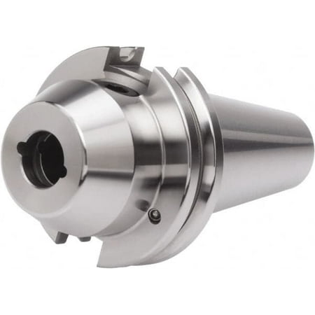

Accupro CAT50 Taper Shank 3/4 Hole End Mill Holder/Adapter 1-3/16 Nose Diam 6 Projection Through-Spindle & DIN Flange Coolant