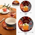 thumbnail image 3 of SKYSONIC Vintage Turkey Bird Pot Holders Trivets, 2 Pcs Heat Resistant Trivets,Happy Thanksgiving Cotton Thread Weave Mats for Hot Pads Pans Pot Bowl Teapot for Kitchen Decor, 3 of 7