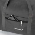 thumbnail image 5 of BoardingBlue (17-inch) Waterproof Fabric Personal Item Duffel Bag, Black, 5 of 7