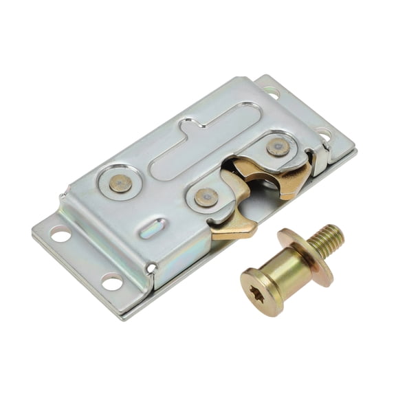 Unique Bargains Front Left Side Power Door Latch Lock Actuator for International 5000 9300 9400 9600 9700 Series Truck Lock Actuator No.451550/1677432C1/496448C1/496448C2 w/ Door Striker Bolt