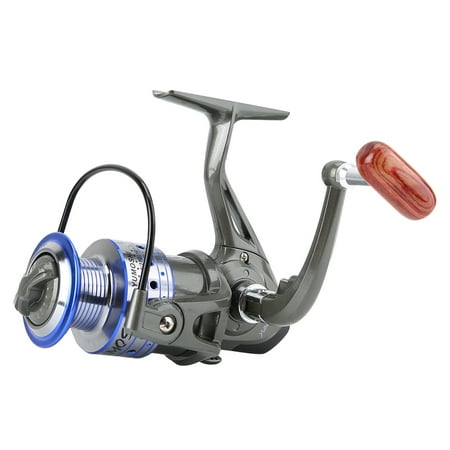 Premium Aluminum Alloy Spinning Fishing Reel with Live Liner Bait Feeder (Model LK5000)