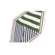 thumbnail image 5 of INSPIRE CHIC Bufanda de Cuello con Pliegues y Rayas en Rombo para Mujeres Verde, 5 of 5
