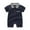 Navy, variant on Yindaity Baby Girls and Boys Short Sleeve Born Cute Bodysuit Baby Romper Baby Girl Bodysuit (Sky Blue,6-9 Months)