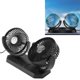 thumbnail image 3 of Ventilador Eléctrico De Doble Cabezal, Ventilador De Refrigeración Para Coche De 12V Con Rotación De 360 ​​​​grados, Carga USB De Viento Fuerte Para Camiones, 3 of 7