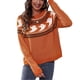 thumbnail image 2 of Suéter navideño de Halloween, suéter fantasma de Halloween, suéteres de Halloween para mujer, suéter de cuello redondo de Halloween, claridad notable, 2 of 6
