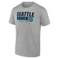 thumbnail image 2 of Men's Heathered Gray Seattle Kraken Jet Speed T-Shirt, 2 of 4