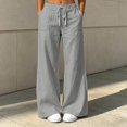 thumbnail image 2 of WERYOUNG Casual Loose Wide Leg Pants For Women Lightweight Long Trousers With Pockets Everyday Comfort Palazzo Pants For Women Comfortable Bottoms XL, 2 of 6