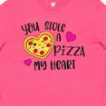 thumbnail image 4 of Inktastic Valentine's Day You Stole a Pizza of My Heart Youth T-Shirt, 4 of 5