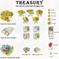 thumbnail image 3 of Juego de juguetes Pirate Treasure Chest, 177 piezas con candado para niños, 3 of 6
