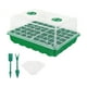 thumbnail image 1 of 1pc 48 Agujeros Semilla Starter La Planta Cultiva Caja Con Domo Humedad () Verde, 1 of 5
