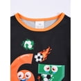 thumbnail image 3 of ATAIKU 3-12Y Kids Boys 2-Piece Pajamas Summer Pjs Toddler Short Sleeve Sleepwear Set Numbers 6 and 7, Soccer Jammies, 3 of 11