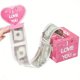 thumbnail image 3 of Hucha Sorpresa Roja | Pegatinas Personalizadas con Nombre | Calcomanías con Letras Personalizables para Regalar En Efectivo | Recuerdo Único para Cumpleaños, Aniversarios y Ocasiones Especiales, 3 of 6