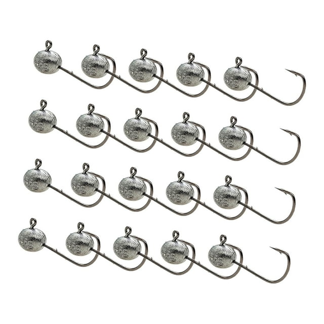Anzuelos de pesca para huevos de 20 piezas, accesorios de pesca, prácticos, ligeros, portátiles, para Río 15g