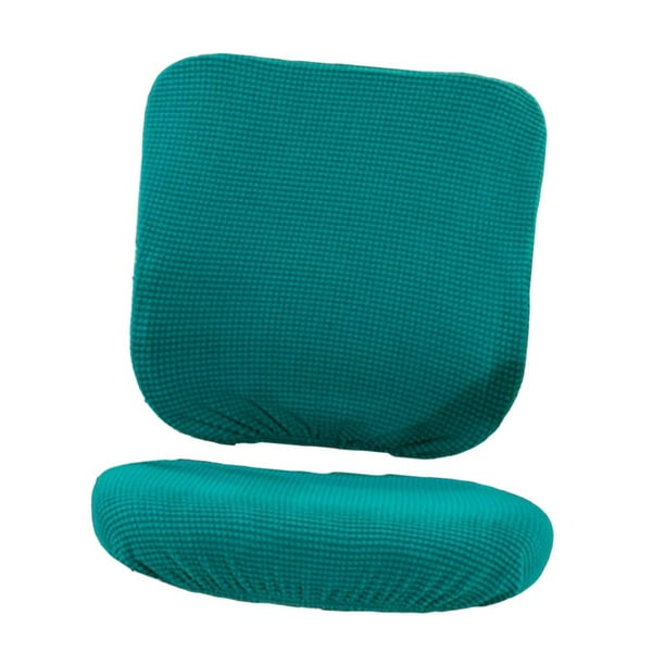 Funda elástica extraíble Giratoria para Asientos de Computadora de oficina Macarena Azul
