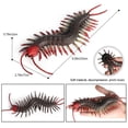 thumbnail image 2 of Figurines de Modèle Animal Réaliste Simulation TPR Caoutchouc Centipede Figure Stress Soulagement Jouet Décompression Enfants Farce Props, 2 of 7