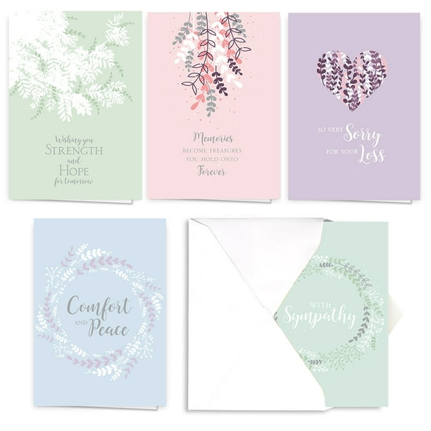 Expressions of Sympathy Note Card Assortment set of 25