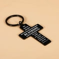 thumbnail image 6 of Christian Cross Keychain Gifts for Women Men Adults, Religious Bible Verse Key chain, Faith Based Keyring for Boys Girls Kids, Easter Basket Stuffers for Teen Boys, Confirmation Easter Gifts, 6 of 6