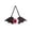 Black-14, variant on Halloween Eye Decor Necktie Set: Spooky - Fun Accessory for Costume Parties, Trick - or - Treat Outfits & Seasonal Styling