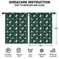 thumbnail image 2 of Blackout Kids Curtains,Green Sun Moon Cloud Pattern Childrens Insulated Curtains Set Of 2,Bedroom Essentials,Toddler Room Decor 42x54in(106x137cm), 2 of 5