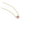 thumbnail image 2 of Bezel Set Birthstone Pendant, 2 of 4