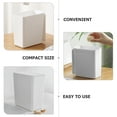 thumbnail image 2 of Narrow Place Trash Can Countertop Garbage Bin Japanese-style with Cover Lid Small Desk Bathroom Organizer White Office, 2 of 6